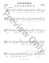 Unchained Melody Guitar and Fretted sheet music cover